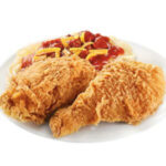 Chickenjoy with Side (2 Pieces)