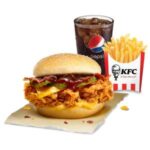 BBQ Cheese Zinger Meal Menu 