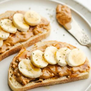 Traditional Peanut Butter Toast