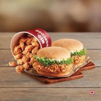 Burger & Box Buddy Meal (1 Chicky Crisp, 1 DS Ricebox)