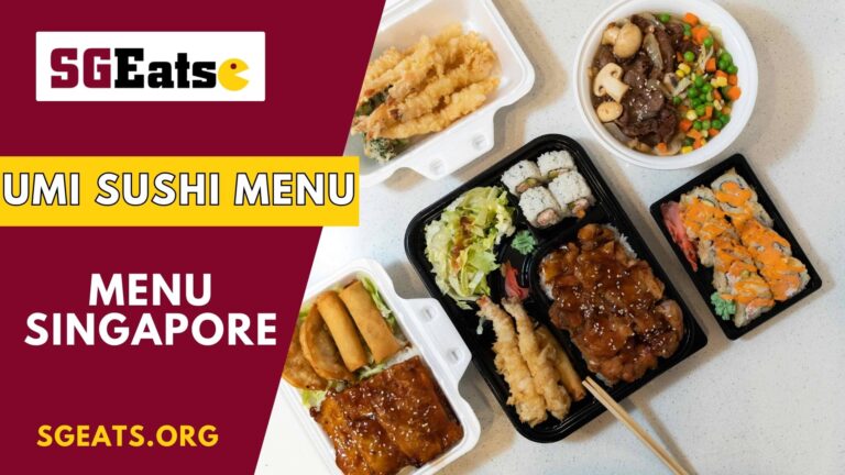 Umi Sushi Menu Price Singapore (Updated 2024)