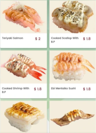 Sushi Plus Specials Menu 