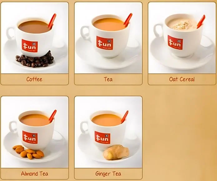 Traditional Tea & Coffee Menu In Singapore