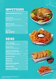 Appetizers menu in Singapore