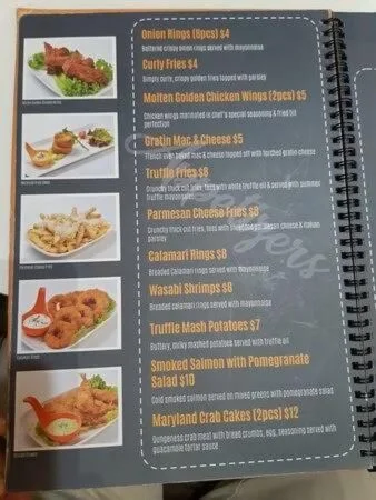 Molten Diners Menu in Singapore 