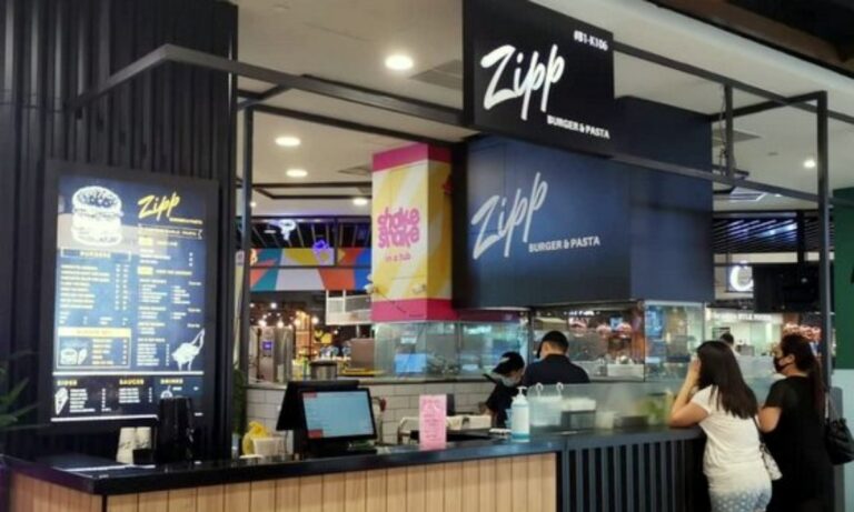 Zipp Burger And Pasta Menu & Price Singapore (Updated 2024)