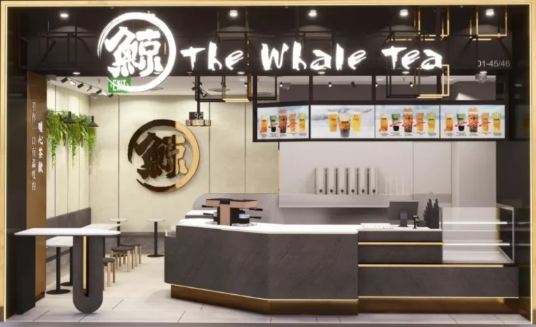 The Whale Tea Menu In Singapore