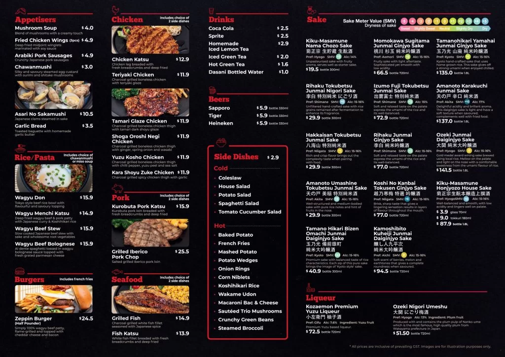 steak me menu singapore