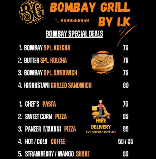 Bombay Grill -Lunch Box Bento-Menu