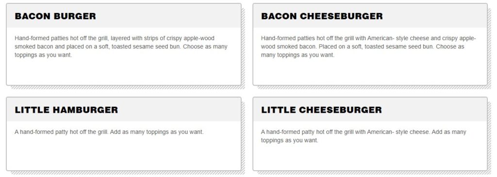 Five Guys Burger Menu Singapore