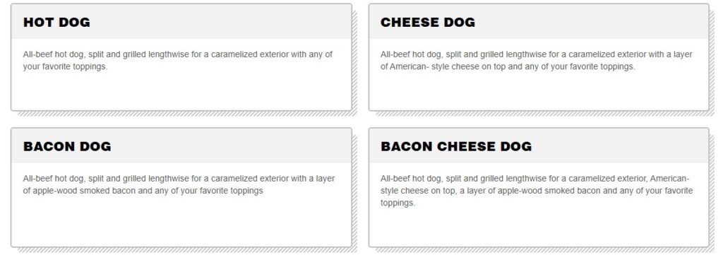Five Guys Hot Dogs Price