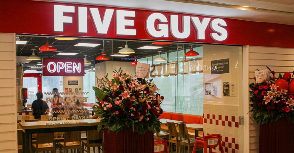 Five Guys Plaza Singapura