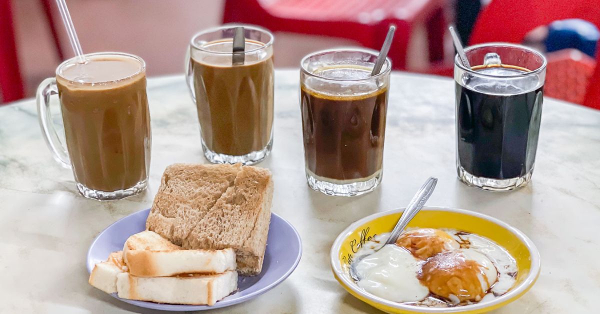Heap Seng Leong Old-School Butter Kopi And Charcoal-Grilled Kaya Toast In Lavender price
