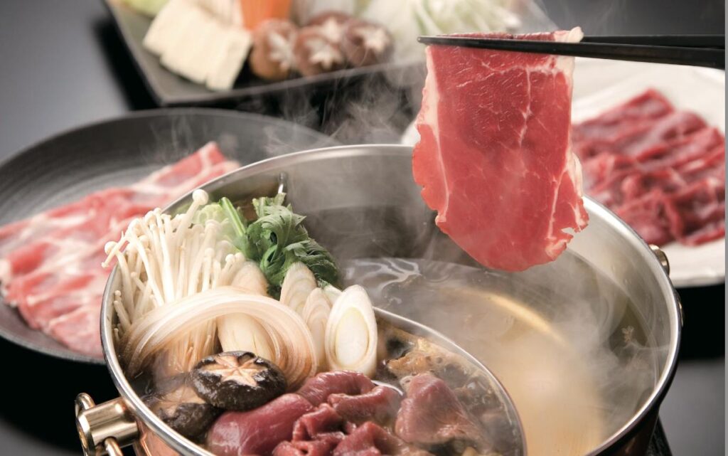 Shabu Sai meat Menu 