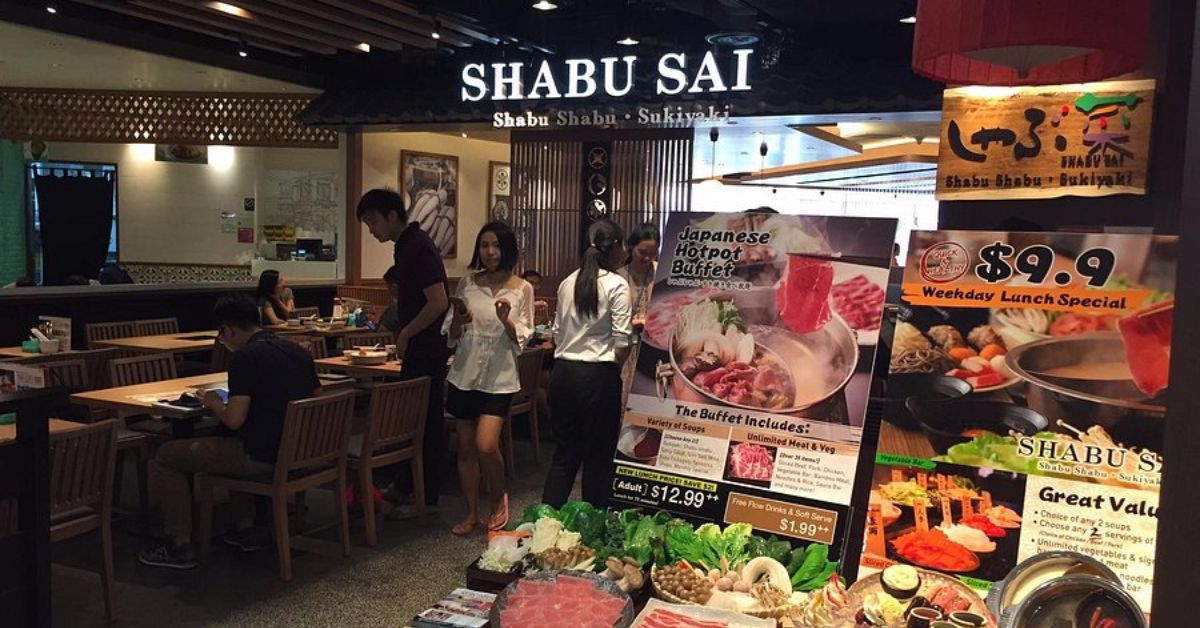 Shabu Sai singapore menu