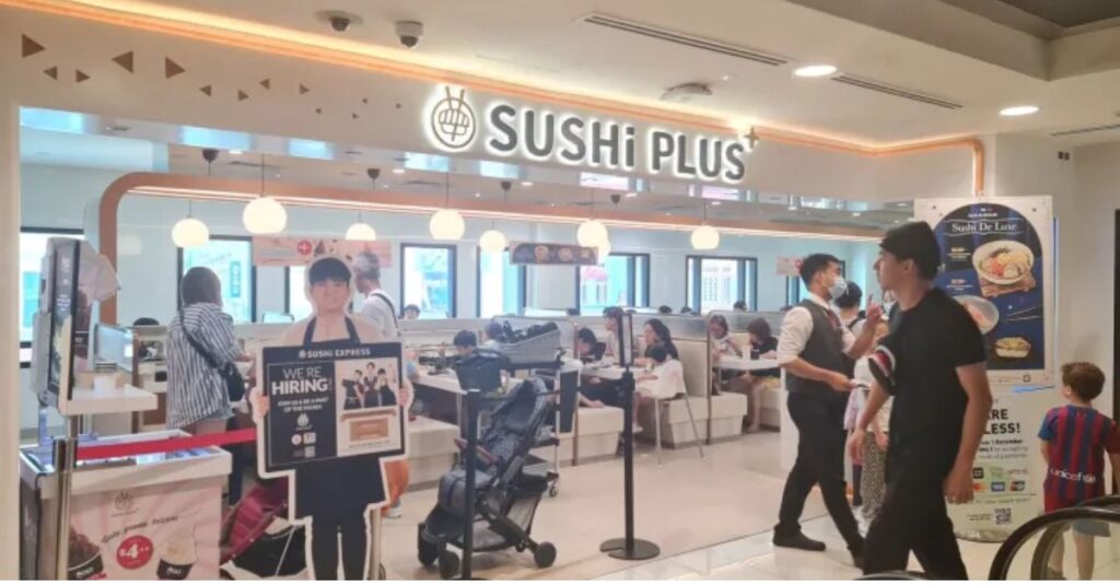 Sushi Plus menu
