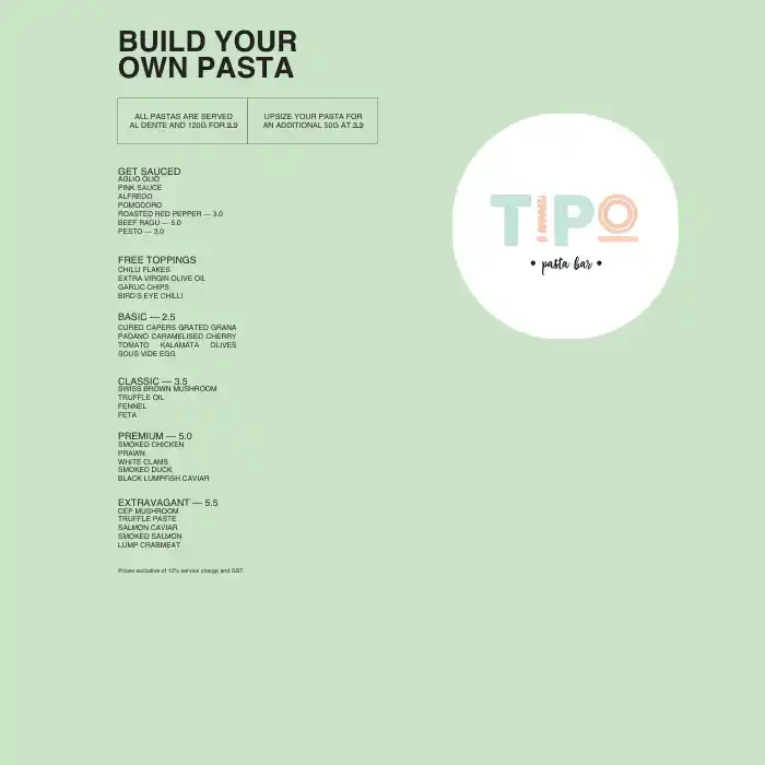 Tipo-pasta-bar-menu-with-prices