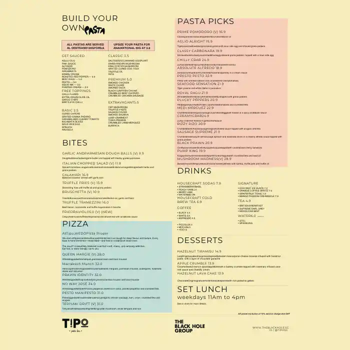 Tipo-pasta-bar-menu-with-prices