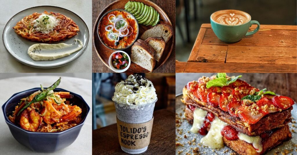 Tolido's Espresso Nook singapore menu